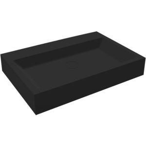 Wastafel best design opera-60 just-solid 60x42x10 cm mat zwart