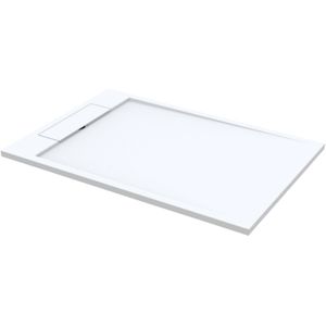 Best Design Douchebak Decent 160x90x4.5 cm Solid Surface Mat Wit