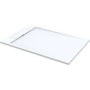 Best Design Douchebak Decent 160x100x4.5 cm Solid Surface Mat Wit