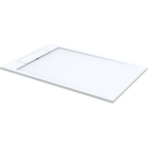 Douchebak best design decent 180x90x4.5 cm solid surface mat wit