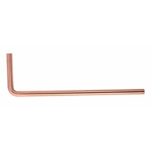 Vloerbuis best design lyon 80x20x3.2 cm mat rose goud