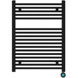 Elektrische badkamer radiator best-design mat zwart