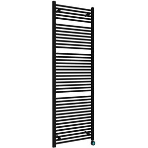 Elektrische badkamer 1800x600mm radiator best-design mat zwart