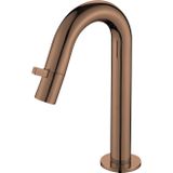 Toiletkraan Best Design Dijon 1-draaiknop Gebogen 21 cm Brons