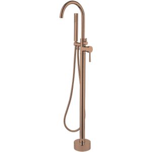 Vrijstaande badkraan best design dijon mengkraan hoogte 119 cm met voet pvd glans brons