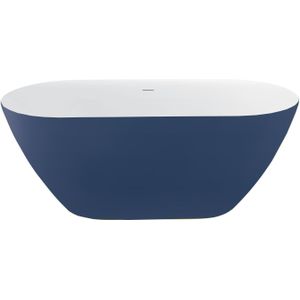 Best-Design Friday-Blue-Bicolor vrijstaand bad 178x78x60 cm