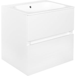 Onderkast Best Design Splash White Greeploos 60x56x47 cm 2 Softclose Laden Glans Wit