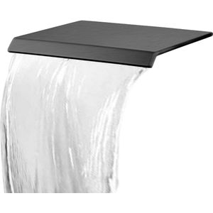 Muuruitloop ADW Design met Waterval Dule t.b.v. Douche en Bad Gunmetal