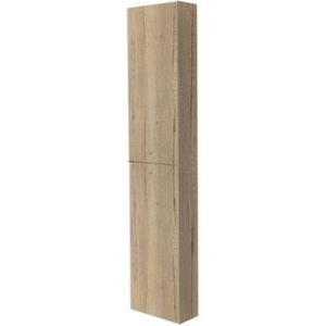 Hoge Kolomkast - Greeploos - Eiken - 35x180 cm