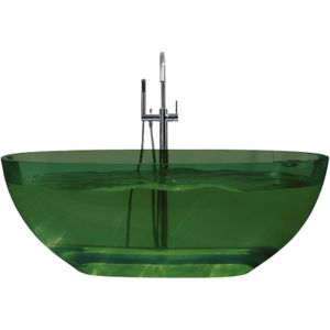 Best-Design Color "Transpa-Emerald" vrijstaand bad 170 x 78 x 56 cm