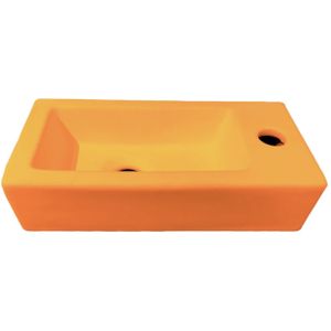 Fontein Best Design Morrano 37x18x9 cm Rechts Mat Oranje