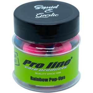 Pro Line Squid & Garlic - Rainbow Pop-Ups - 15mm - Roze