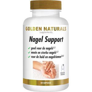 Golden Naturals Nagel Support (60 vegetarische capsules)