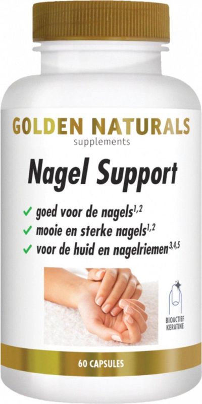 Golden Naturals - Nagel Support - Multivitaminen - Capsules - 60 Stuks