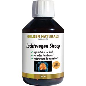 Golden Naturals Luchtwegen Siroop (200 milliliter)