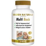 Golden Naturals - Multi Basis - Multivitamine - 30 Tabletten