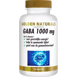 GABA 1000 mg - Tablet - Zink - Vitamine B1