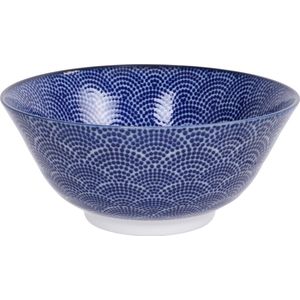 Tokyo Design Studio - Nippon Blue soepkom - Stippen - 15.2x6.7cm