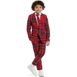 Carnaval Opposuits Lumberjack Kind - Rood - Blazer - Pantalon - Stropdas