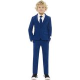 Carnaval Opposuits Blauw Kostuum Kind - Blauw - Maat 122/128