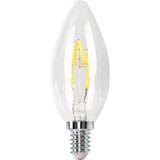 LED Spiraal kaarslamp amber 4W | dimbaar | E14 | 2200K - Extra warm