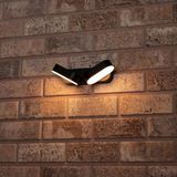 Wandlamp buiten | Barcelona | 2700K | IP54 | 6W | Zwart