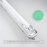 Proventa - LED TL Armatuur - 60 cm - Bewegingssensor - 1100 Lumen - 7,5W