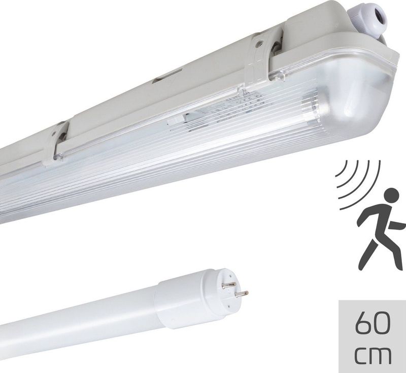 Proventa - LED TL Armatuur - 60 cm - Bewegingssensor - 1100 Lumen - 7,5W