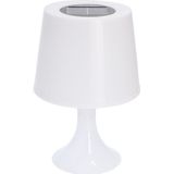 Moderne LED Tafellamp Op Zonne-energie - Fat White - Draadloos met Sensor - 23 cm