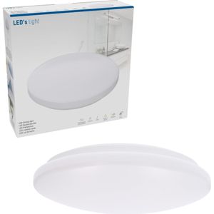 LED's Light Universele Plafondlamp 1600 - Geschikt voor badkamer IP44 - Koel wit (4000K) - 30 cm