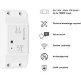 Hombli Smart Switch - Wifi Schakelaar – Bediening Via Mobiele App – 2300W