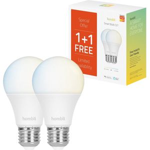Hombli Ledlamp Smart Bulb Cct 9w E27 Promo Pack | Slimme verlichting