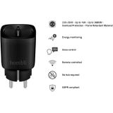 Hombli - Slimme Stekker - Zwart - 220V - WiFi - Timerfunctie - 1 stuks