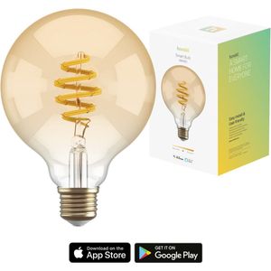 Hombli Smart Filament Bulb (Filament Bulb G95 - Amber)
