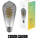 Hombli - Smart Filament Bulb ST64 CCT - E27 - Rookkleur - 5.50 W - 180 lm