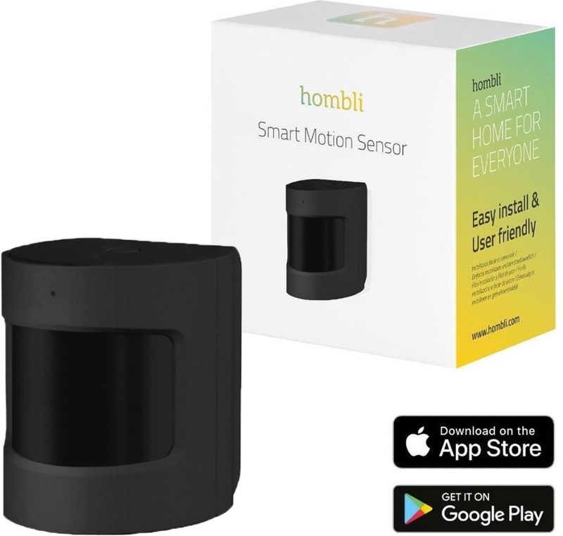 Hombli - Smart Bluetooth PIR Motion Sensor - Wit - Bluetooth Technologie