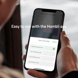 Hombli Slimme robotstofzuiger - Robot stofzuiger - Zwart