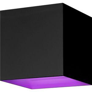 Hombli Muurlamp - Wandlamp binnen - Wandlamp buiten - LED Verlichting - Wandlamp badkamer - Aluminium - Zwart
