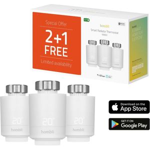 Slimme Radiatorknop - Temperatuurregeling - Geschikt voor Stadsverwarming