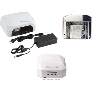 36 Watt UV LED lamp nagels - 12W CCFL - 36W LED Wit voor Gelpolish en Gel