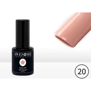 Awesome #20 Roze Licht Gelpolish - Gellak - Gel nagellak - UV & LED