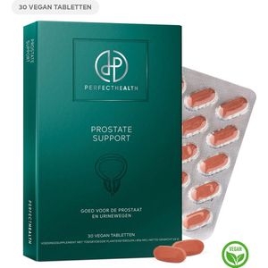 Perfect Health - Prostaat Supplementen - Saw Palmetto Capsules - Met Zink Bisglycinaat - 30 Stuks - Vegan