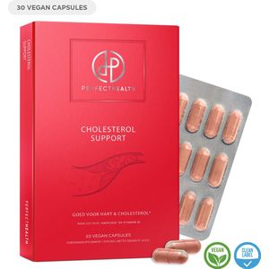 Perfect Health - Rode Gist Rijst Capsules - Co-Enzym Q10 - 30 Stuks - Vitamine B1 - Cholesterol - Vegan