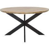 The Outsider Tuintafel Rond Ø 135 Cm Sega Acaciahout Kruispoot