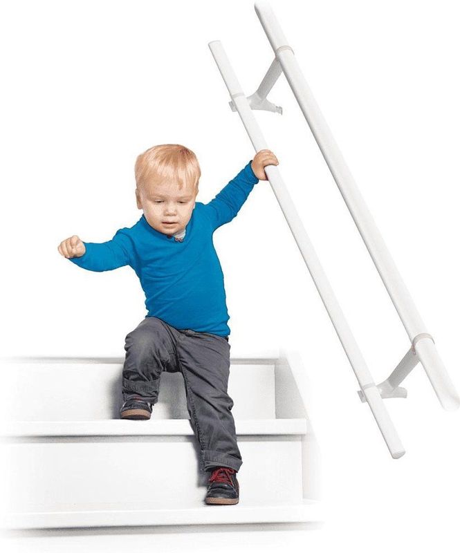 Mippaa Stair Trainer - Kindertrapleuning Uitbreidingsset - Wit