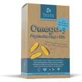 Testa Omega 3 algenolie 300 mg DHA + 125 mg EPA vegan 60 vcaps