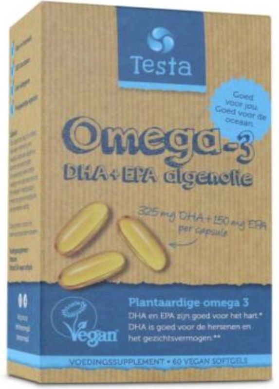 Omega-3 Capsules - Plantaardig - 60 Stuks