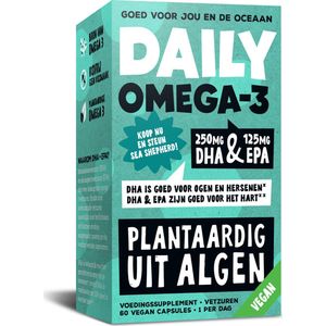 Daily Omega-3 DHA & EPA Vegan Capsules