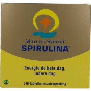 Marcus Rohrer Spirulina Tabletten, 540 Stuk, 540 Tablet