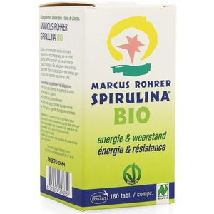 Spirulina - Marcus Rohrer - 100% Natuurlijk - Glutenvrij - Lactosevrij
